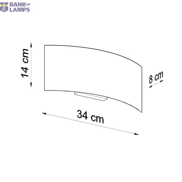 WALL LAMP MAGNUS WHITE G9 2X40W IP20 image 5