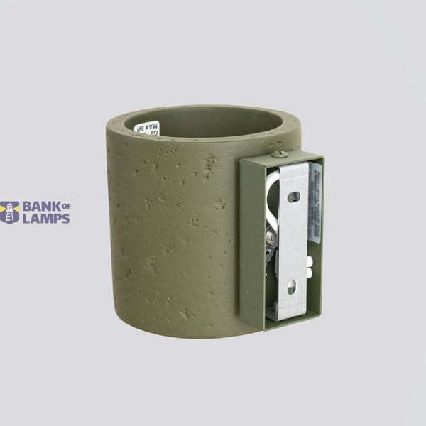 Wall lamp ORBIS concrete olive green image 5