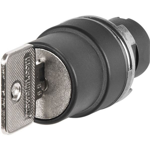 Key selector switch, 3-position, K95 key, Cam T, key removal 0-II image 1