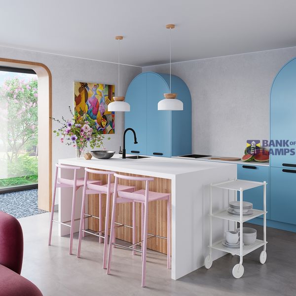 Pendant lamp MARION white image 14