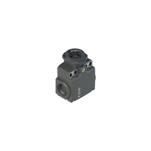Panel-fixing protected contact block for EROUND series, 2NC, slow action image 1