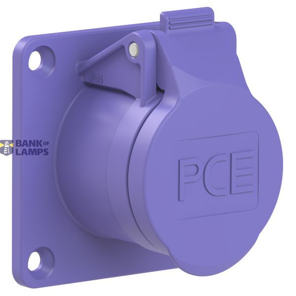 Straight 24V panel socket image 1