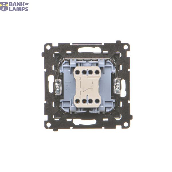 SAT-SAT-RTV double aerial socket, (module), Simon 24, IP20, champagne matt image 1