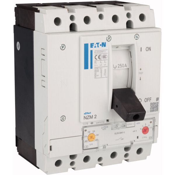 NZMH2-4-A250 Circuit-breaker, 4p, 250A image 4