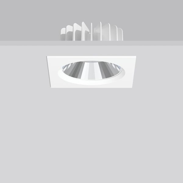 LEDONA square IP20, 12...39 W, 1650...4600 lm, 930, white, DALI Recess image 2