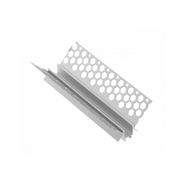 Profile GLAX for LED strip, for drywall, internal corner, not anodized image 1