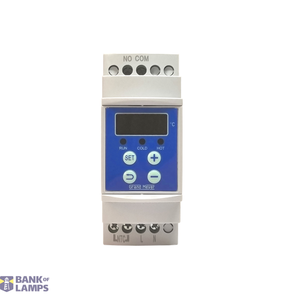 DIN-RAIL TEMPERATURE REGULATOR, SMM-9050, 16A, 230V image 1