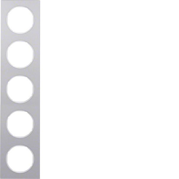 Frame 5gang, R.3, al./p. white image 1