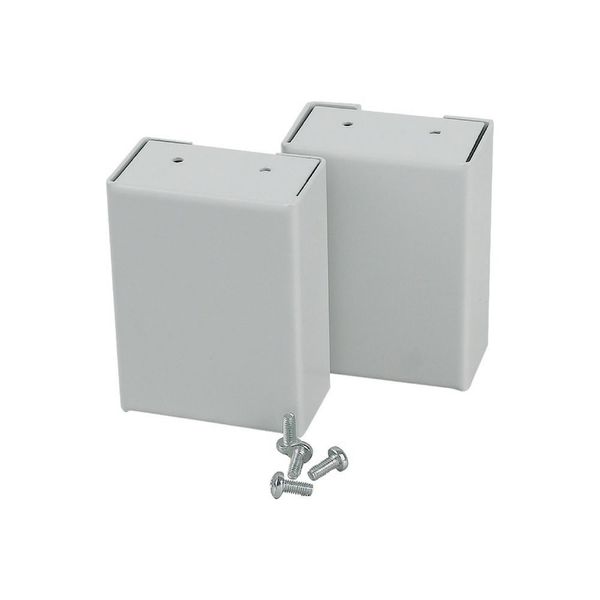 XAP01AF150 Plinth, HxW=100x150mm, grey image 4