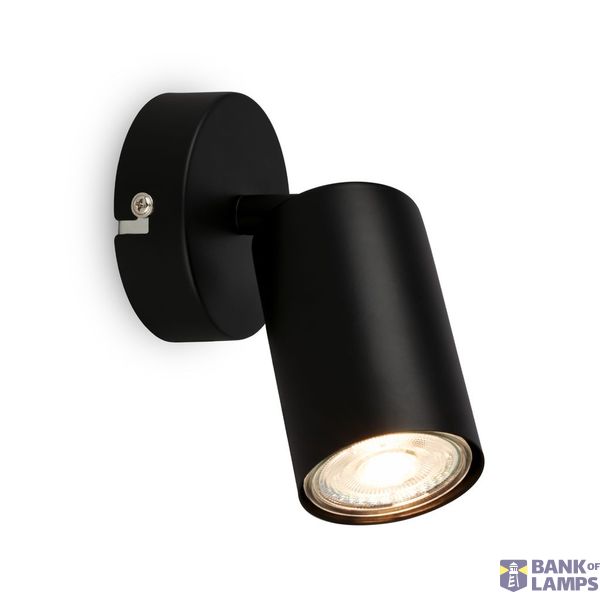 Spot, black, 1xGU10 / excl. bulb image 1