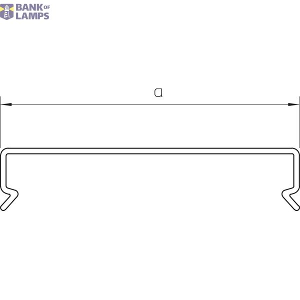 Cover for LKVH 75x2000 Polycarbonate/Acrylnitrile-butadiene-styrene Li image 2