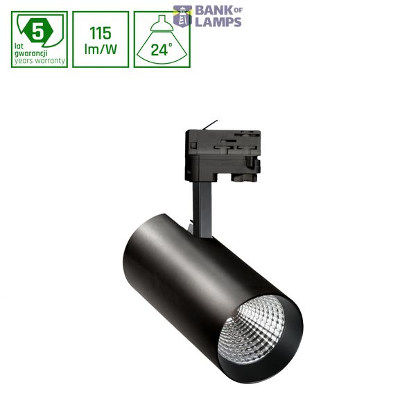 MDR BRANTA 930 27W 230V 24deg Black MESH image 1