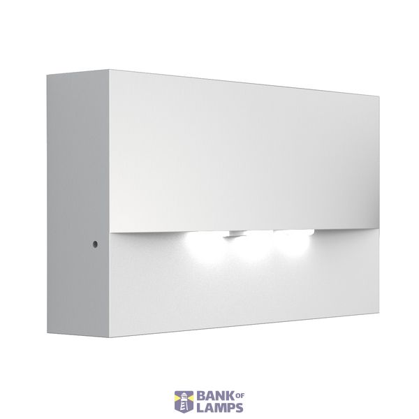Emergency luminaire WAF white 3x1W ERT-LED 3h 230V AC image 4