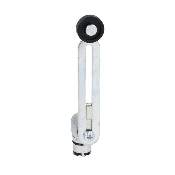 Operating heads, adjustable plastic roller lever Ø19x5mm image 1