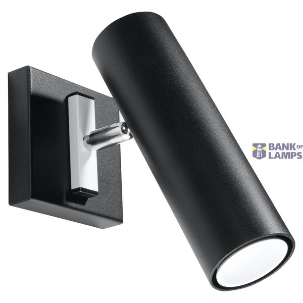WALL LAMP DIREZIONE BLACK GU10 1X40W IP20 image 3