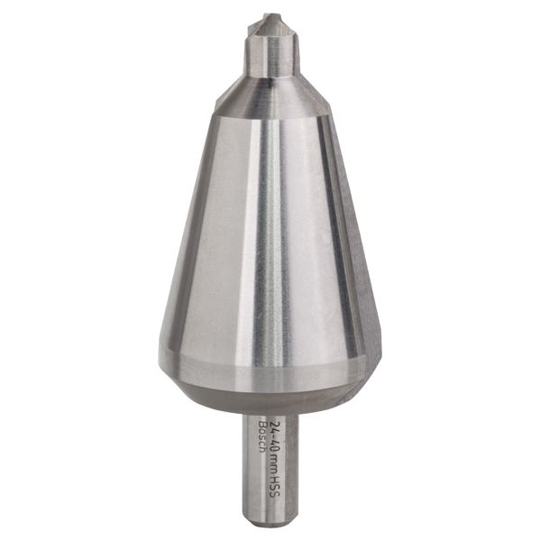 Sheet metal cone bit, cylindrical 24-40 mm, 89 mm, 10 mm 1 pcs. image 1