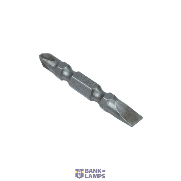 Two side bits，50mm，PH2 - SL6 1/4"，6150CRV (10 pcs) image 2