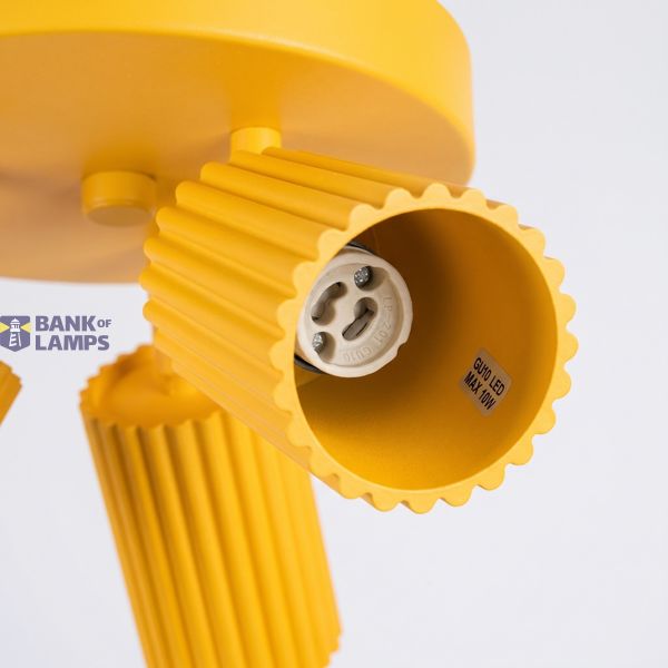 Ceiling lamp KARBON 3P yellow image 6