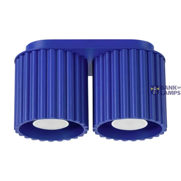 Ceiling lamp AURA 2 ultramarine GU10 image 1