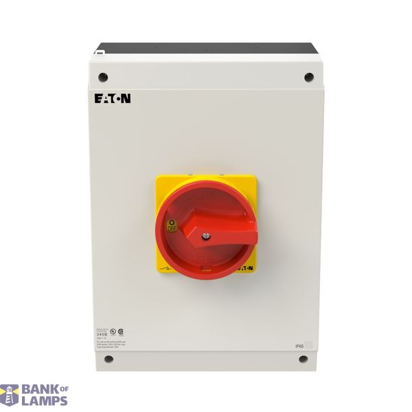 P3 Main switch, 80 A,Surface mounting, Form I5/SVB image 1