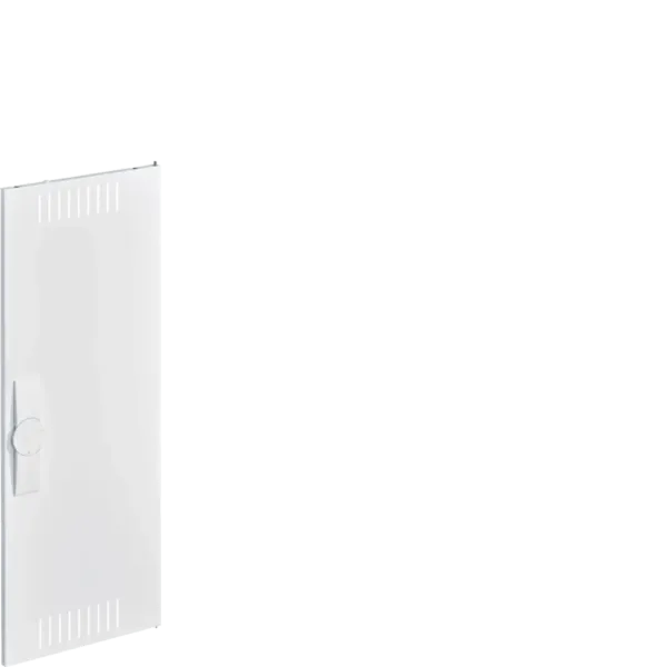 Door, univers, right, slotted, RAL 9010, for enclosure IP3X 650x300mm image 1