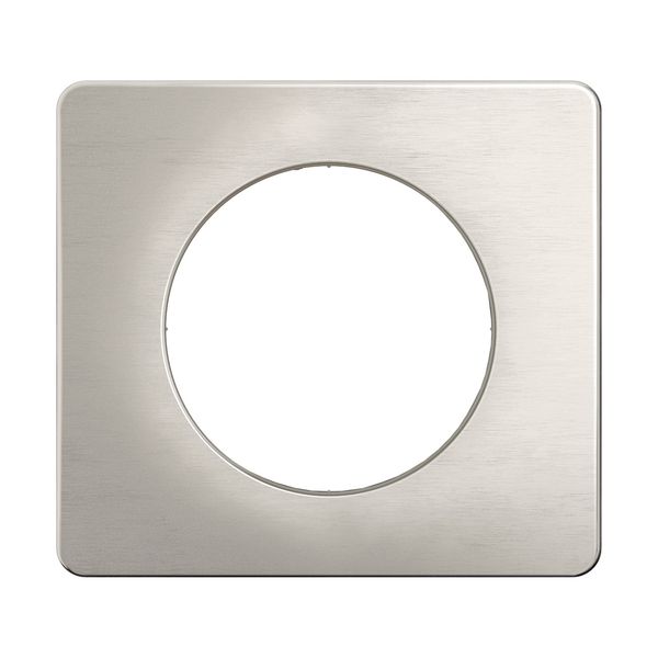 PLATE 1 GANG SATIN ALUMINIUM image 6