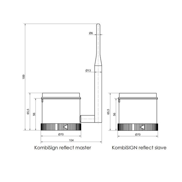 KombiSIGN 71 reflect 24V BK image 3