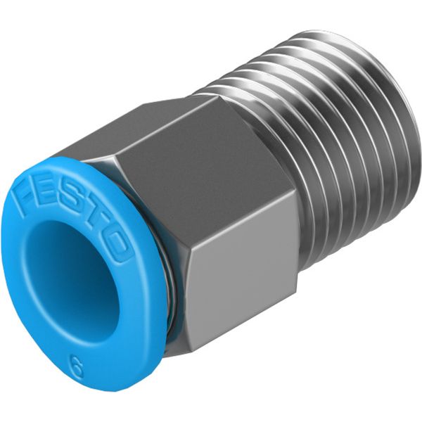 QSM-1/8-6-100 Push-in fitting image 1