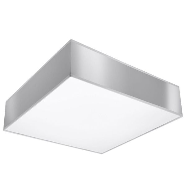 CEILING LAMP HORUS 35 GREY E27 2X60W IP20 image 1
