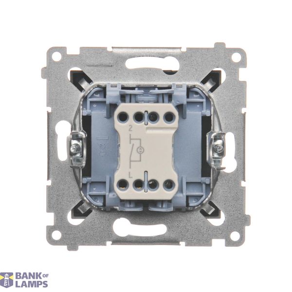 Single frame, cream white/electro white image 1