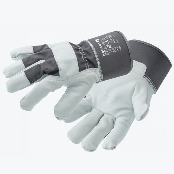 SALZACH protective gloves Canadian (goatskin) graphite 9 image 1