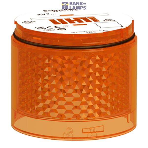 Rotating Orange Colored lens image 1