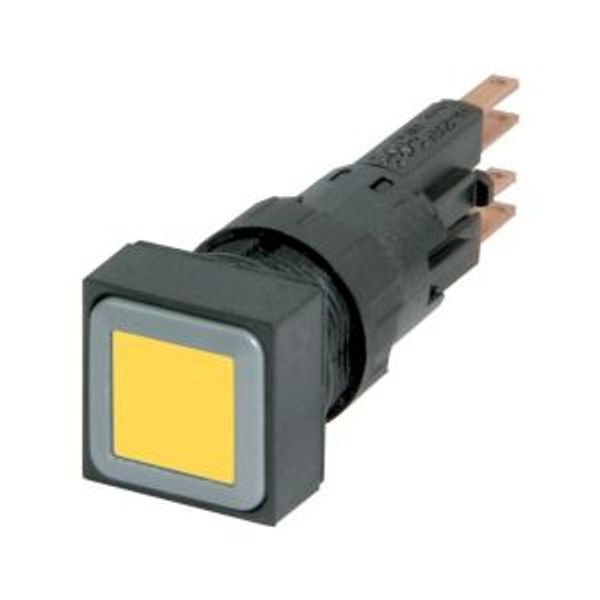 Q25LT-GE/WB Illuminated pushbutton actuator, yellow, momentary, +filament lamp 24V image 2