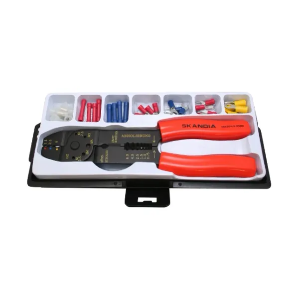 Skandia cable lug and shrink hose set with shrink plier 31pcs image 1
