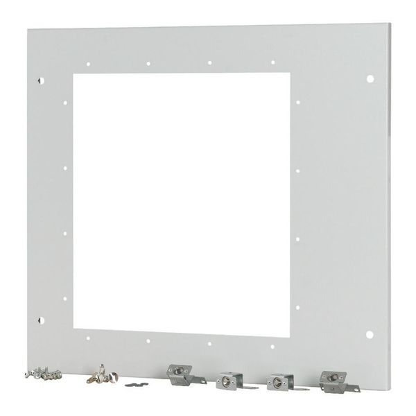 XTMPIX40WC-H550W600 Front cover for IZMX40, withdrawable, HxW=550x600mm, grey image 2