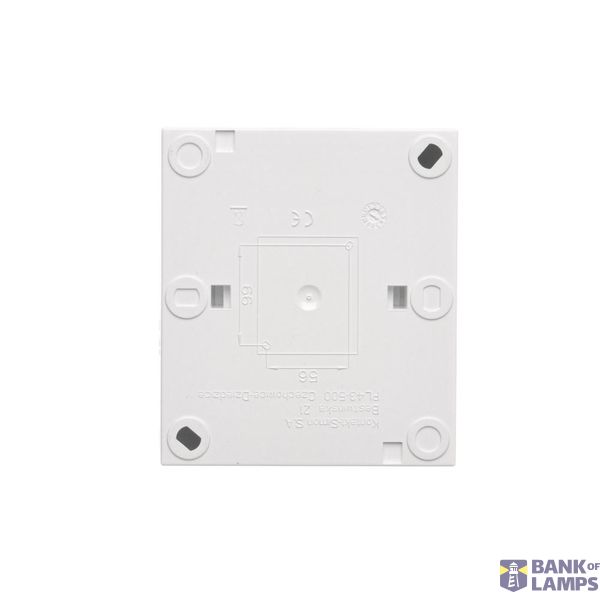 Double socket outlet with earthing IP44 version and shutters - flap in colour of the cover, 16A, quick connection, black matt image 1