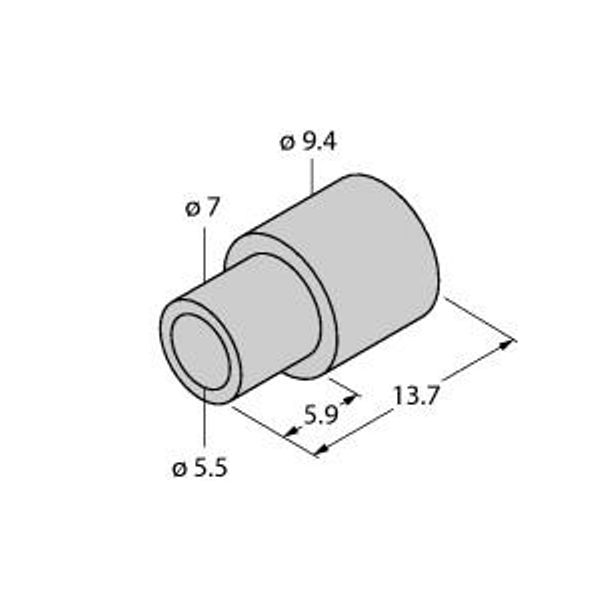 Accessories Spacer Sleeve   DS-RI-QR14 image 1