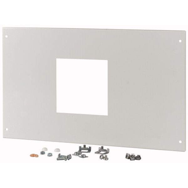 XMN341206CR Front plate, NZM3, 4p horizontal for remote operator, HxW=300x600mm image 1
