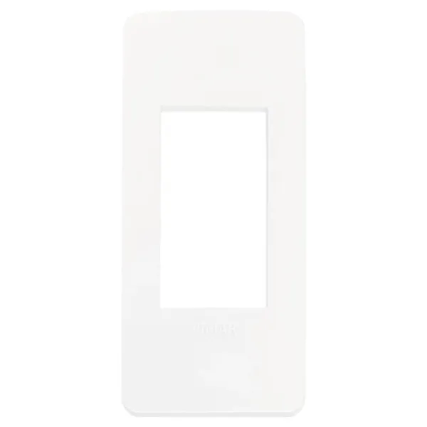 PlanaUp 1M panel cover plate, matt white image 1