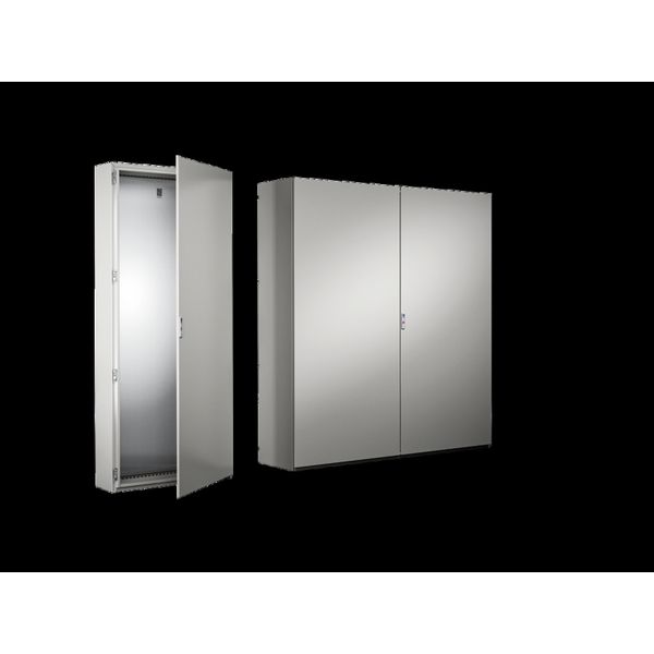 VX SE free-standing enclosure system, WHD: 1200x2000x400 mm, sheet steel image 1