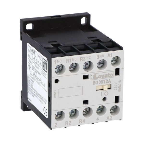 Four-pole contactor, AC coil 60Hz, 120VAC, 2NO and 2NC image 1