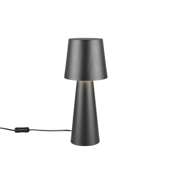 Nubian table lamp E27 matt black image 1