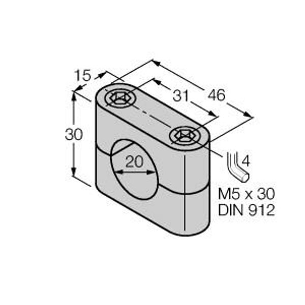 Mounting Accessories Mounting Clamp   BS 20 image 1