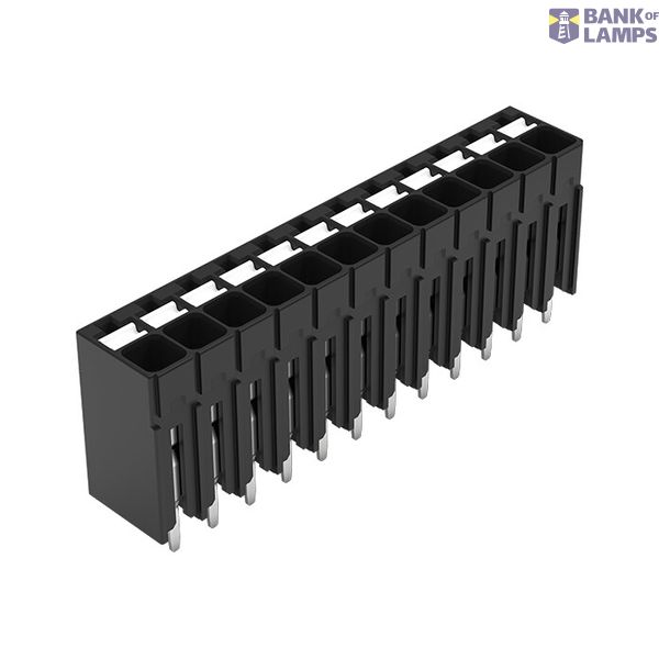 THR PCB terminal block push-button 1.5 mm² black image 1