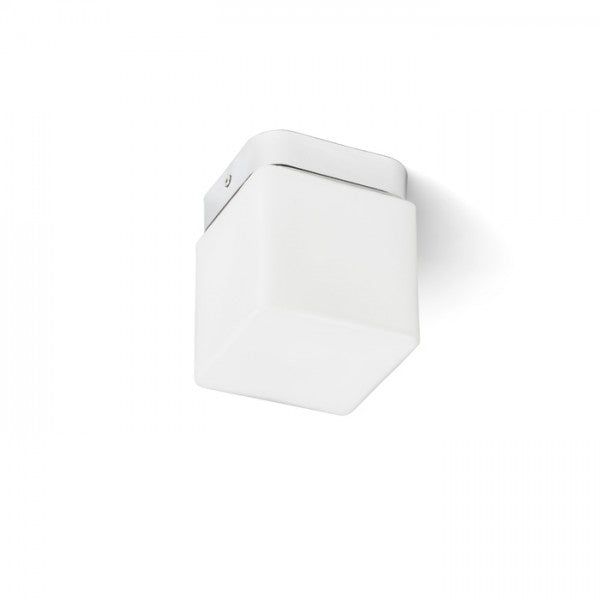 ESICA SQ ceiling chrome 230V LED 6W IP44 3000K image 1