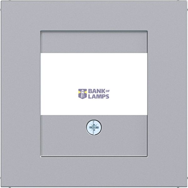 TAE center plate, loudspeaker, USB, A.x/C.x, titanium image 1