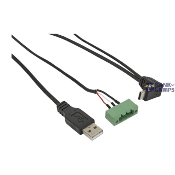 USB-C cable, Y-shaped isolated 2.85m image 2