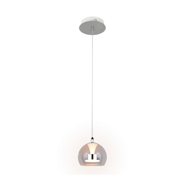 Flynt LED pendant 1-pc chrome image 1
