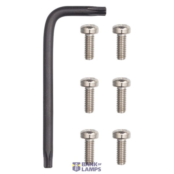 Kit 6 screws + key Heavy image 1