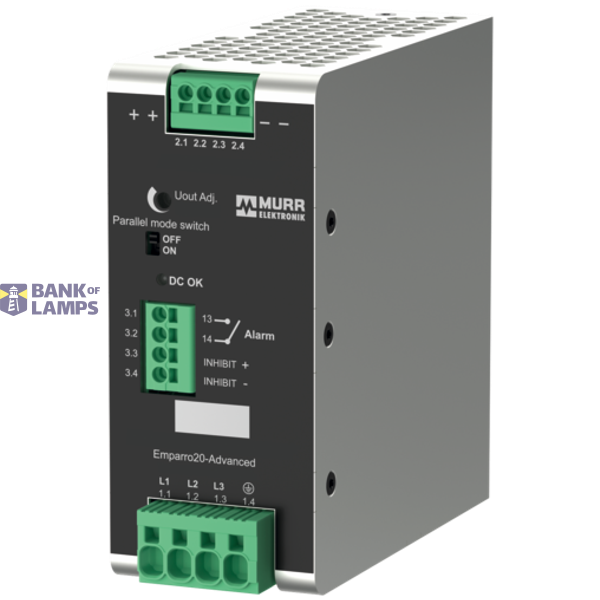 Emparro20-Advanced-3-phase Coated IN: 3x342 - 575VAC; OUT: 48V/5ADC image 2